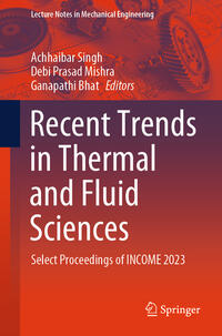 Vorderes Coverbild Recent Trends in Thermal and Fluid Sciences
