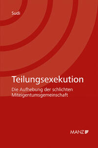 Vorderes Coverbild Teilungsexekution