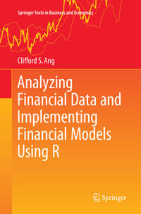 Vorderes Coverbild Analyzing Financial Data and Implementing Financial Models Using R
