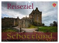 Vorderes Coverbild Reiseziel Schottland (Wandkalender 2025 DIN A3 quer), CALVENDO Monatskalender
