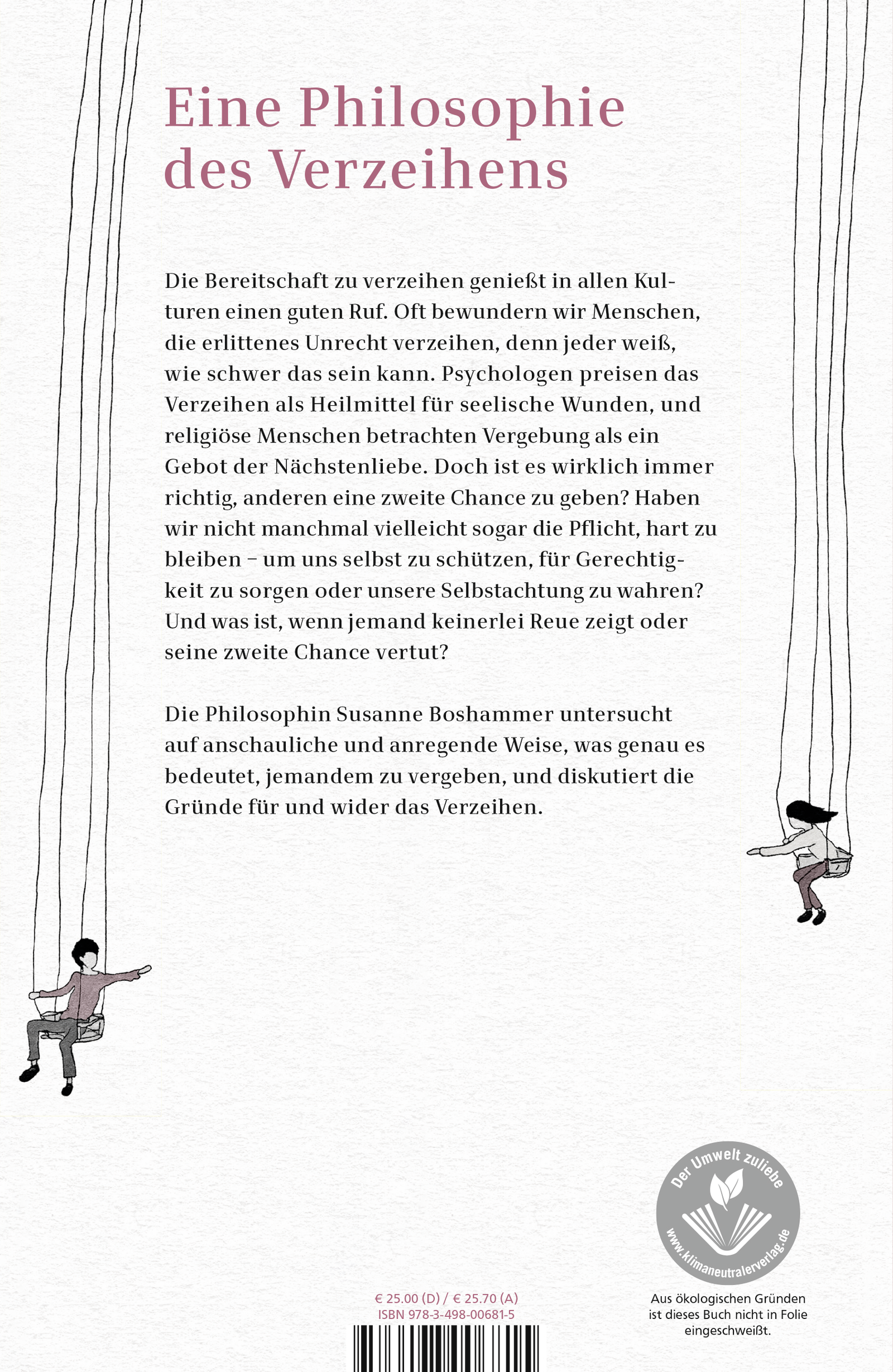 Rückseitencover Die zweite Chance