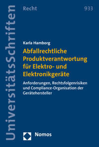 Vorderes Coverbild Abfallrechtliche Produktverantwortung für Elektro- und Elektronikgeräte