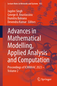 Vorderes Coverbild Advances in Mathematical Modelling, Applied Analysis and Computation