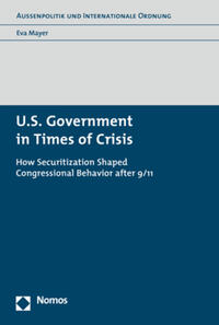 Vorderes Coverbild U.S. Government in Times of Crisis