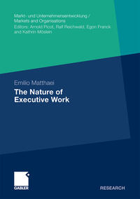 Vorderes Coverbild The Nature of Executive Work