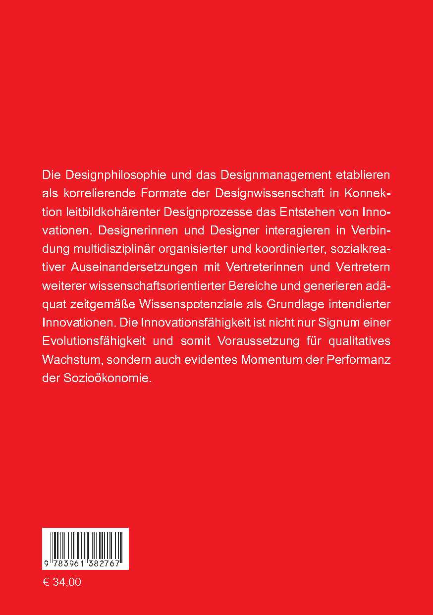 Rückseitencover Design - wissenschaftsbasiert - sozioökonomisch orientiert