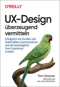 Vorderes Coverbild UX-Design überzeugend vermitteln