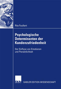 Vorderes Coverbild Psychologische Determinanten der Kundenzufriedenheit