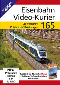 Vorderes Coverbild Eisenbahn Video-Kurier 165