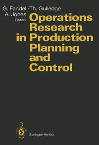 Vorderes Coverbild Operations Research in Production Planning and Control