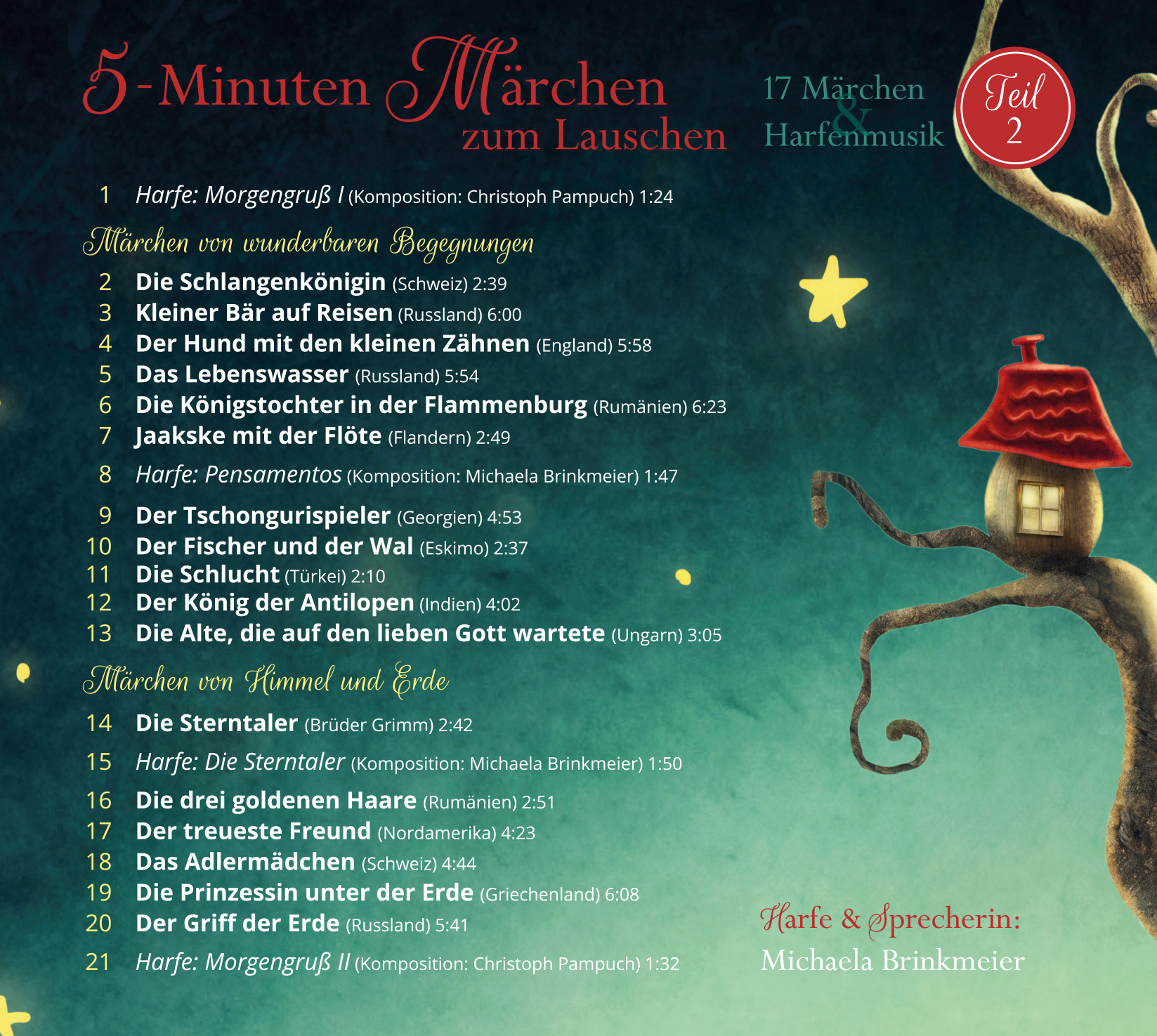 Anderes Coverbild 5-Minuten-Märchen zum Lauschen Teil 2