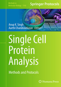Vorderes Coverbild Single Cell Protein Analysis