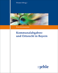 Vorderes Coverbild Kommunalabgaben- und Ortsrecht in Bayern