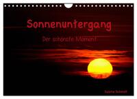 Vorderes Coverbild Sonnenuntergang (Wandkalender 2025 DIN A4 quer), CALVENDO Monatskalender