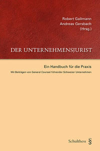 Vorderes Coverbild Der Unternehmensjurist
