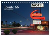Vorderes Coverbild Route 66 im Südwesten (Tischkalender 2025 DIN A5 quer), CALVENDO Monatskalender
