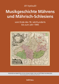 Vorderes Coverbild Musikgeschichte Mährens und Mährisch-Schlesiens