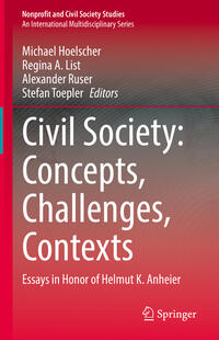 Vorderes Coverbild Civil Society: Concepts, Challenges, Contexts