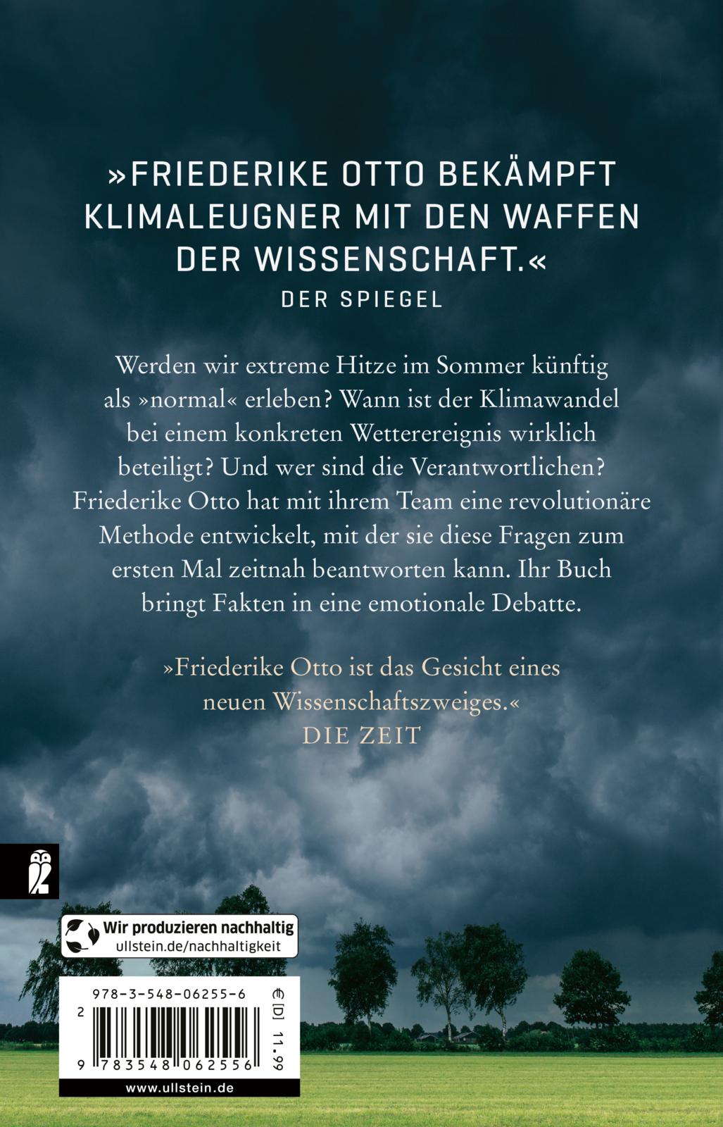 Rückseitencover Wütendes Wetter