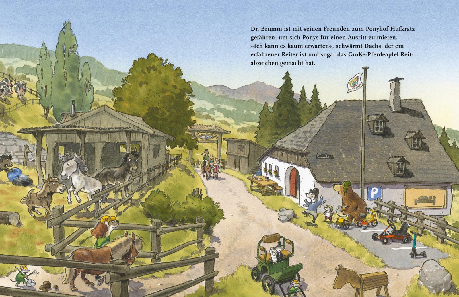 Beispielinhalt (Bild) Dr. Brumm: Dr. Brumm auf dem Ponyhof