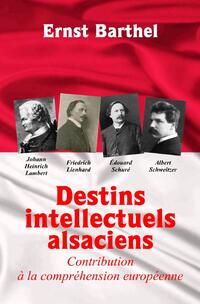 Vorderes Coverbild Destins intellectuels alsaciens