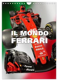 Vorderes Coverbild Il Mondo Ferrari (Wandkalender 2025 DIN A4 hoch), CALVENDO Monatskalender