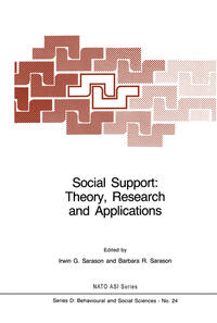 Vorderes Coverbild Social Support: Theory, Research and Applications