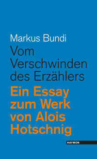 Vorderes Coverbild Vom Verschwinden des Erzählers