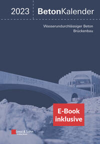 Vorderes Coverbild Beton-Kalender 2023