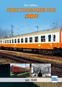 Vorderes Coverbild Reisezugwagen der DDR