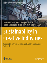 Vorderes Coverbild Sustainability in Creative Industries