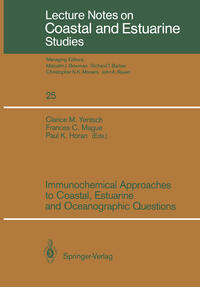 Vorderes Coverbild Immunochemical Approaches to Coastal, Estuarine and Oceanographic Questions