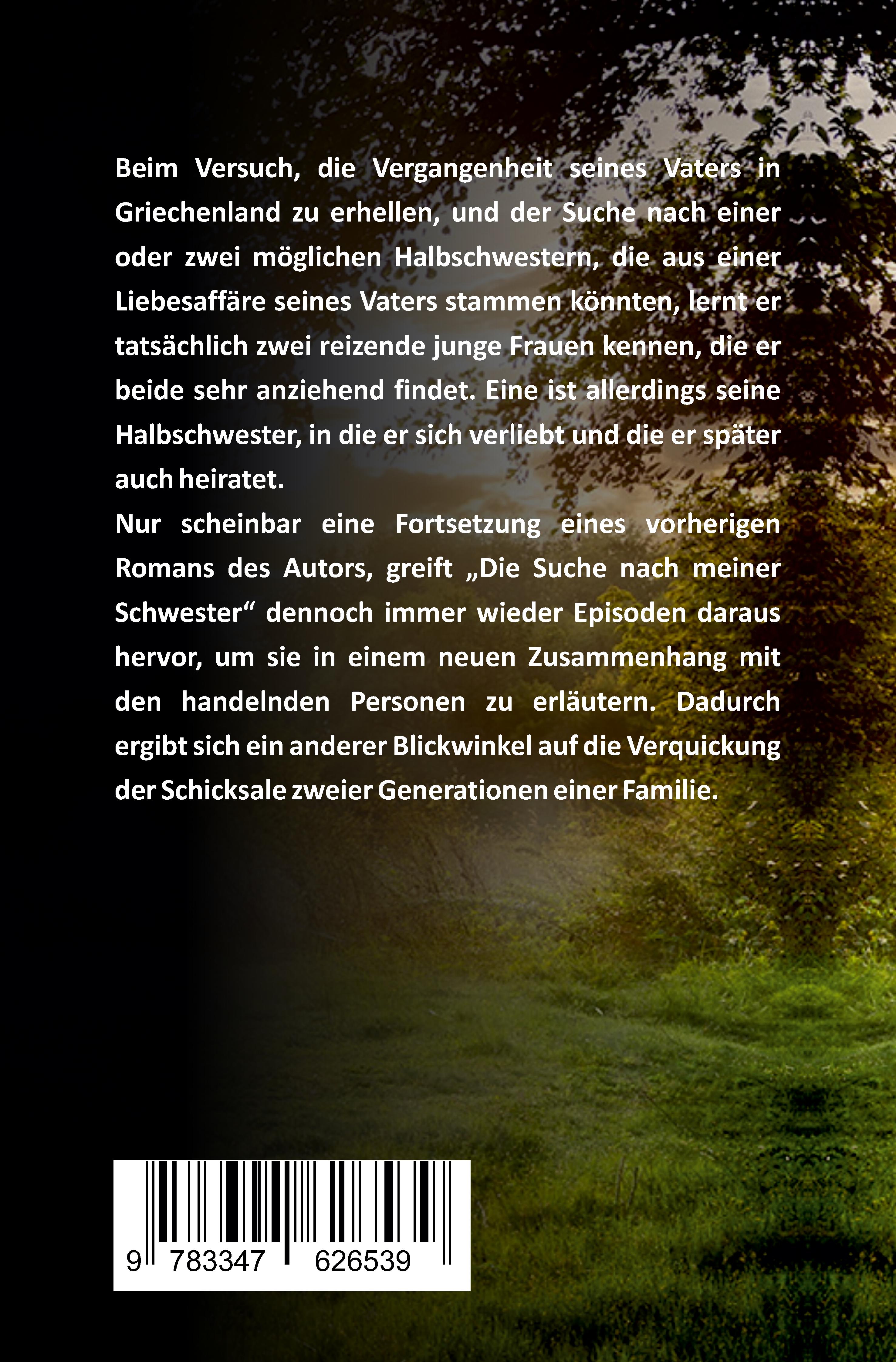 Rückseitencover Sie verschwand wie in einem Nebel