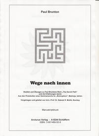 Vorderes Coverbild Wege nach innen