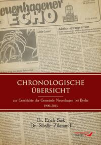 Vorderes Coverbild Chronologische Übersicht zur Geschichte der Gemeinde Neuenhagen bei Berlin 1990-2015