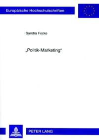 Vorderes Coverbild «Politik-Marketing»