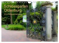 Vorderes Coverbild Schlossgarten Oldenburg. Ein Fotospaziergang (Wandkalender 2025 DIN A4 quer), CALVENDO Monatskalender