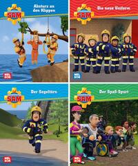 Vorderes Coverbild Nelson Mini-Bücher: Feuerwehrmann Sam 21-24 (Einzel/WWS)