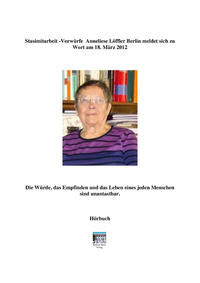 Vorderes Coverbild Zeitdokument RICHTIGSTELLUNG Berlin, den 25.02.2012 14 Uhr