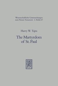 Vorderes Coverbild The Martyrdom of St. Paul