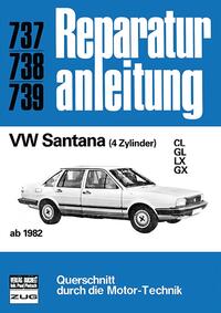 Vorderes Coverbild VW Santana (4 Zylinder) ab 1982