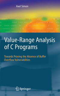 Vorderes Coverbild Value-Range Analysis of C Programs