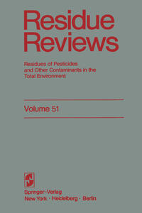 Vorderes Coverbild Residue Reviews