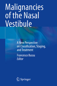 Vorderes Coverbild Malignancies of the Nasal Vestibule