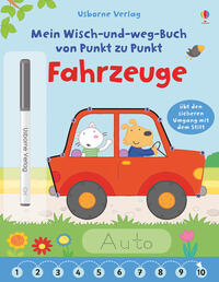 Vorderes Coverbild Mein Wisch-und-weg-Buch von Punkt zu Punkt: Fahrzeuge