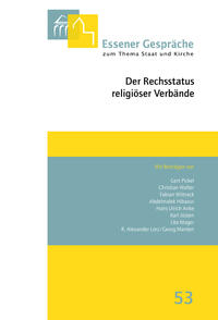 Vorderes Coverbild Essener Gespräche zum Thema Staat und Kirche, Band 53