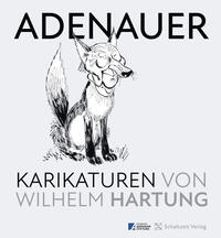 Vorderes Coverbild Adenauer-Karikaturen