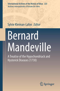Vorderes Coverbild Bernard Mandeville: A Treatise of the Hypochondriack and Hysterick Diseases (1730)
