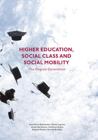 Vorderes Coverbild Higher Education, Social Class and Social Mobility