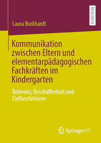 Vorderes Coverbild Kommunikation zwischen Eltern und elementarpädagogischen Fachkräften im Kindergarten